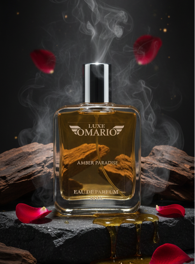 Omario perfumes- Amber paradise | eau de parfume | Luxury long lasting perfume for men