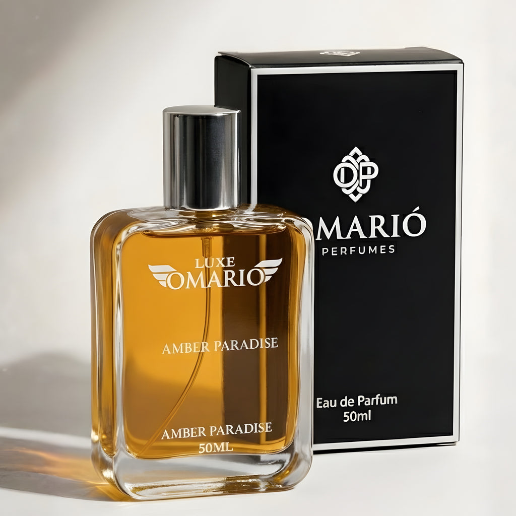 Omario perfumes- Amber paradise | eau de parfume | Luxury long lasting perfume for men