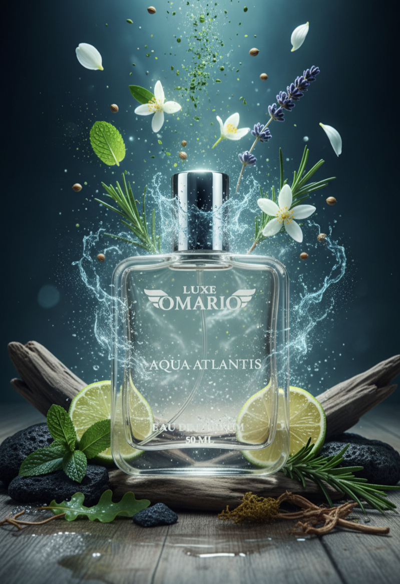 Omario perfume - AQUA ATLANTIS | eau de parfum | Luxury long lasting perfume for MEN AND WOMEN (Copy)